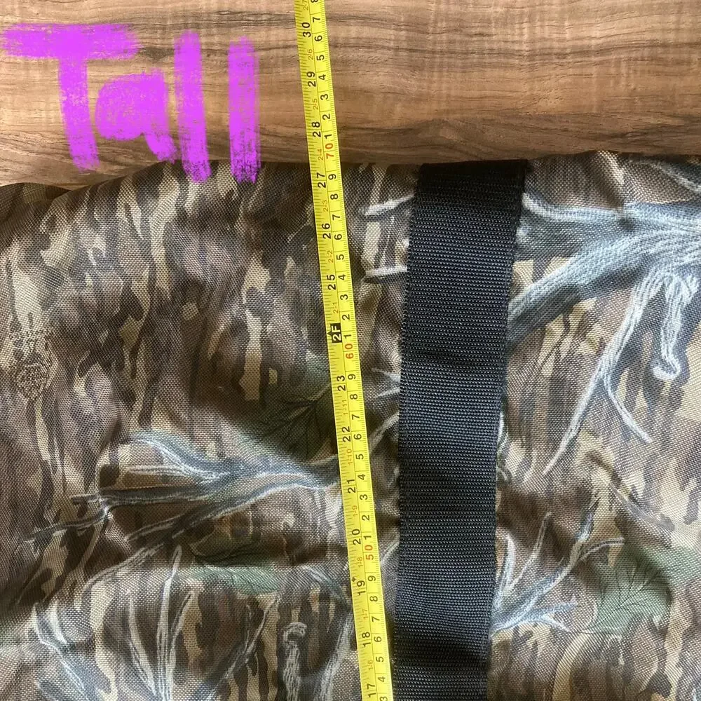 Gander Mountain Camo Hunting Duffle Bag XL Weather-Rite Camp Gear Outdoors 42x27